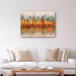 Fall Abstract Canvas Art Print, 40x30 in.