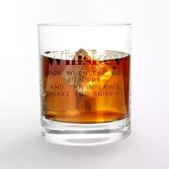 Fall Sentiment Whiskey Glasses, Set of 2