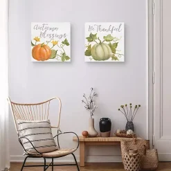 Fall Splendor Canvas Art Prints, Set of 2