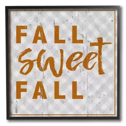 Fall Sweet Fall Canvas Wall Art