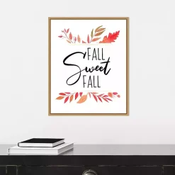 Fall Sweet Fall Foliage Framed Wall Art