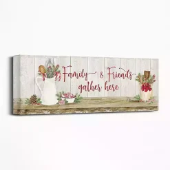 Family & Friends Canvas Art Print
