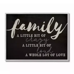 Family A Whole Lot Of Love Framed Wall Plaque