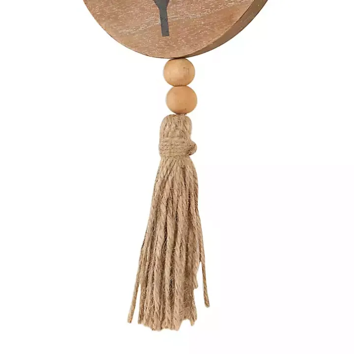 Family Bird Shaped Wood Wall Sign