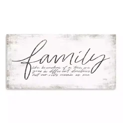 Family Branches Canvas Art Print, 60x30 in.