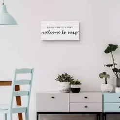 Family Story Canvas Art Print, 24x12 in.