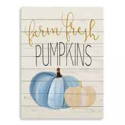 Farm Fresh Pumpkins Canvas Art Print