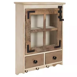 Farmhouse 2-Drawer Wall-Mounted Cabinet