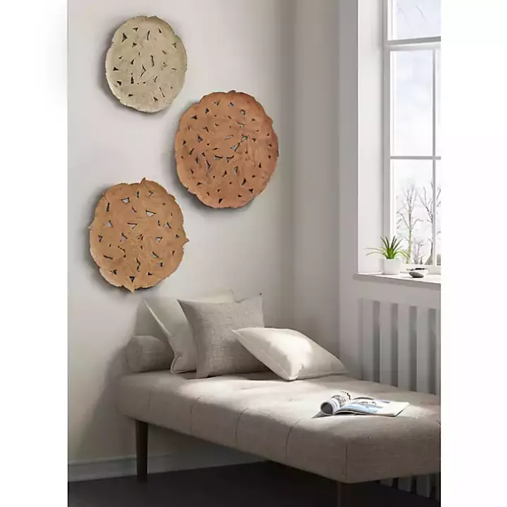 Feathers Collage 3-pc. Wall Plaque Set