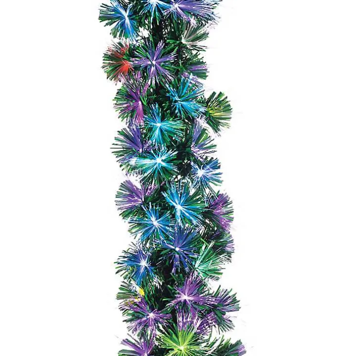 Fiber Optic Color Changing Christmas Garland