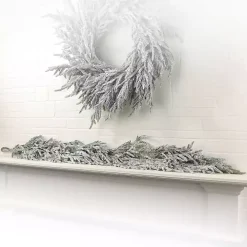 Flocked Norfolk Pine Garland