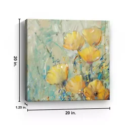 Floral Expression II Giclee Canvas Art Print