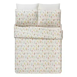 Floral Wallpaper 2-pc. Twin Quilt Set