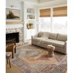 Florence Sunset Medallion Area Rug, 6x9