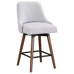 Fog Mid-Century Modern Swivel Counter Stool