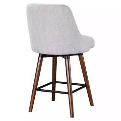 Fog Mid-Century Modern Swivel Counter Stool