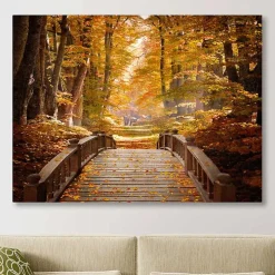 Forest Escape Giclee Canvas Art Print