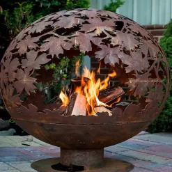 Forest Globe Fire Pit