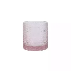 Fortessa Pink Jupiter Short Glasses, Set of 6