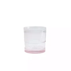 Fortessa Pink NoHo Short Glasses, Set of 4
