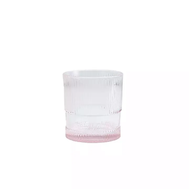 Fortessa Pink NoHo Short Glasses, Set of 4