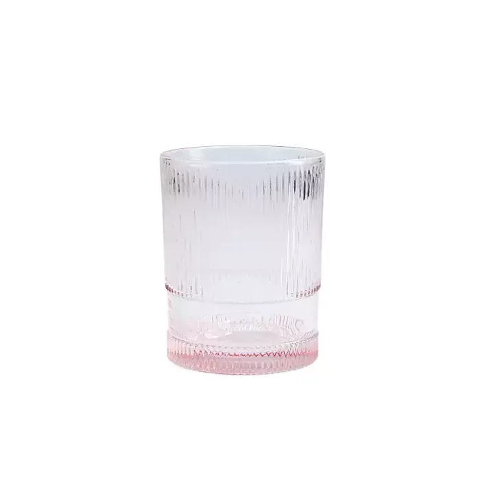 Fortessa Pink NoHo Tall Glasses, Set of 4