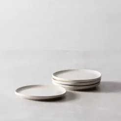 Fortessa Sand Ceramic Bread Plates, Set of 4