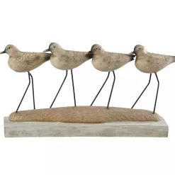 Four Sand Pipers on Stand