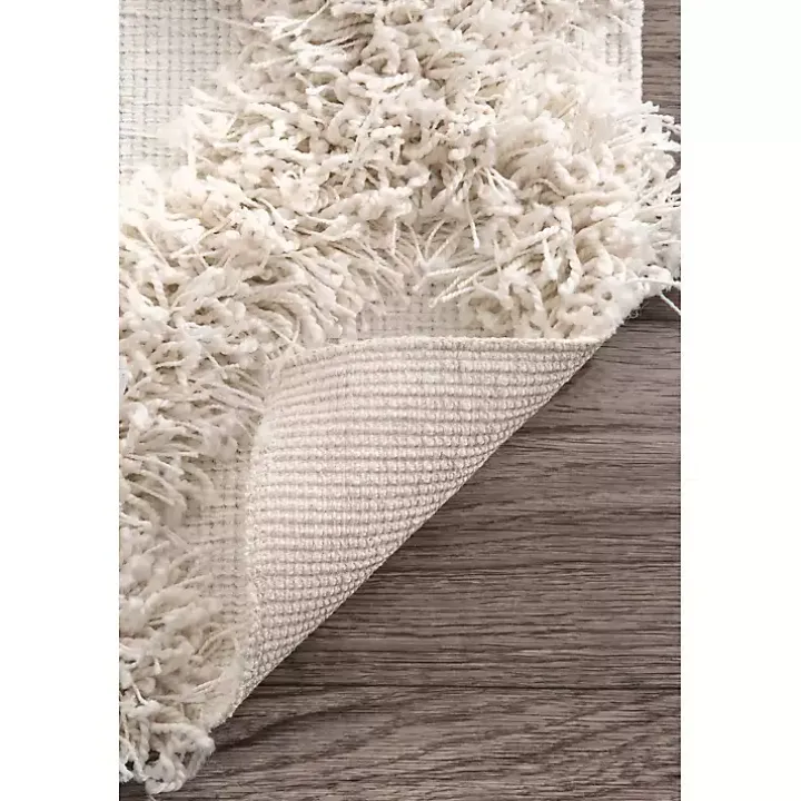 Francis Diamond Shaggy Area Rug, 4x6