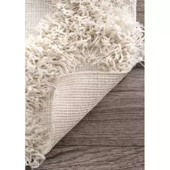 Francis Diamond Shaggy Area Rug, 6x9