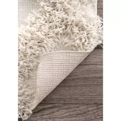 Francis Shaggy Diamond Trellis Area Rug, 7x9
