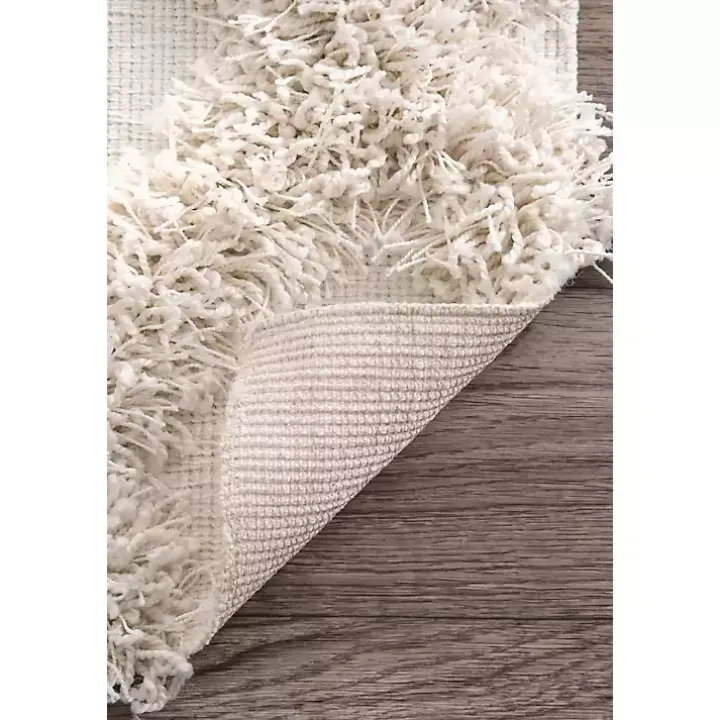 Francis Shaggy Diamond Trellis Area Rug, 7x9