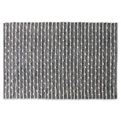 French Blue Recycled Cotton Accent Rug, 2x3