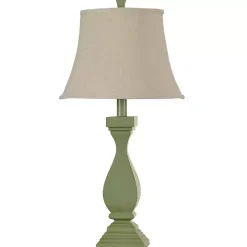 French Green Classic Table Lamp
