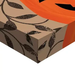 Friendly Jack O Lanterns Canvas Art Print