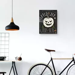 Fright This Way Canvas Art Print