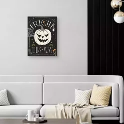 Fright This Way Canvas Art Print