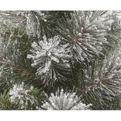 Frosted Christmas Tree Arrangement in Red Bag