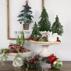 Frosted Pine Jute Base Christmas Tree