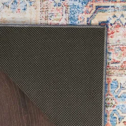 Fulton Blue Vintage Medallion Runner, 2x7