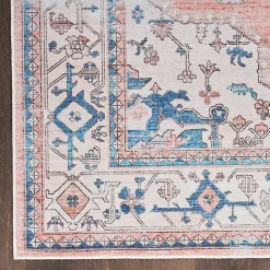 Fulton Coral Medallion Runner, 2x7