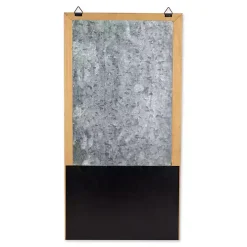 Galvanized Christmas Advent Calendar Plaque