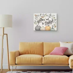 Gather and Be Grateful Halloween Wall Plaque