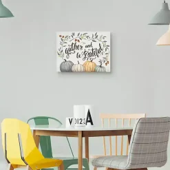 Gather and Be Grateful Halloween Wall Plaque