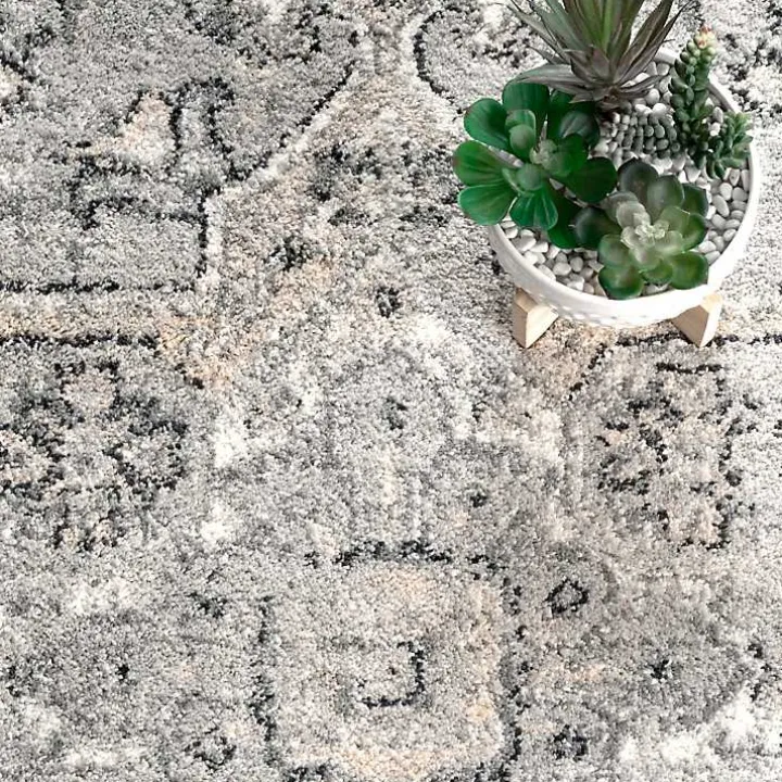 Gena Medallion Area Rug, 5x8