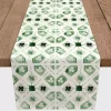 Geometric Shamrock Table Runner, 72 in.