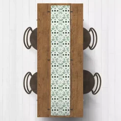 Geometric Shamrock Table Runner, 90 in.