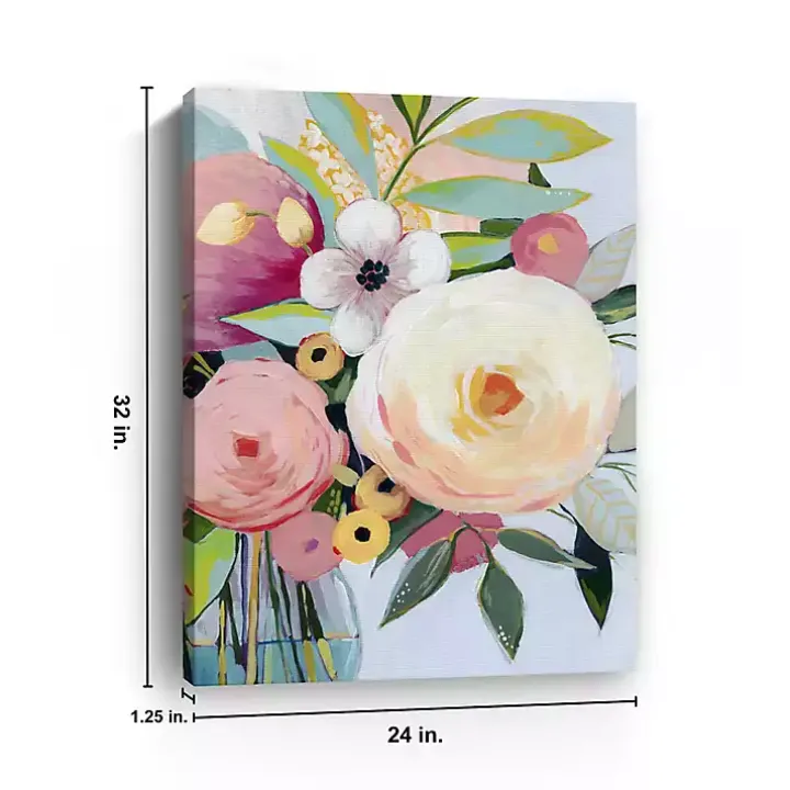 Georgia Bouquet II Canvas Art Print, 24x32 in.