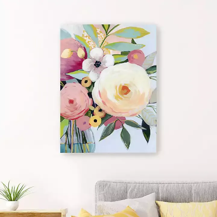 Georgia Bouquet II Canvas Art Print, 24x32 in.