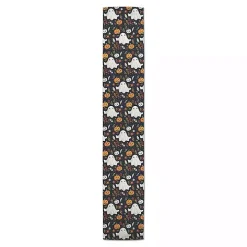 Ghosts and Pumpkins Halloween Table Runner, 90 in.